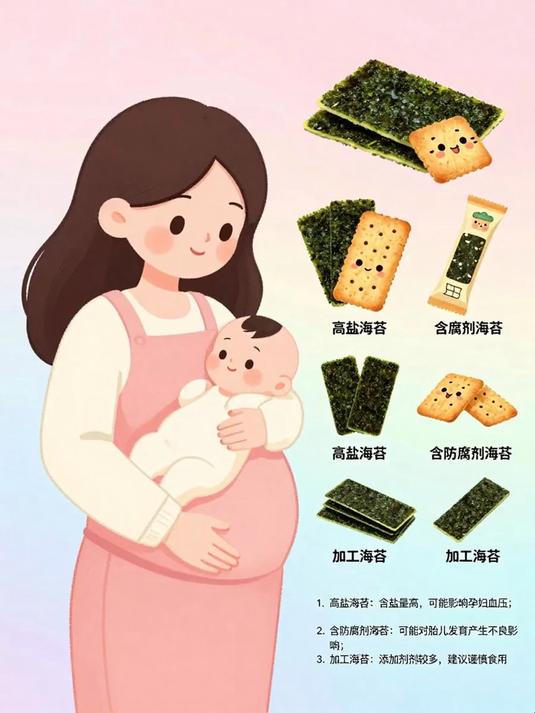 海苔孕妇能吃吗？孕妇吃错海苔，可能让宝宝发育迟缓，这3类海苔千万别碰！