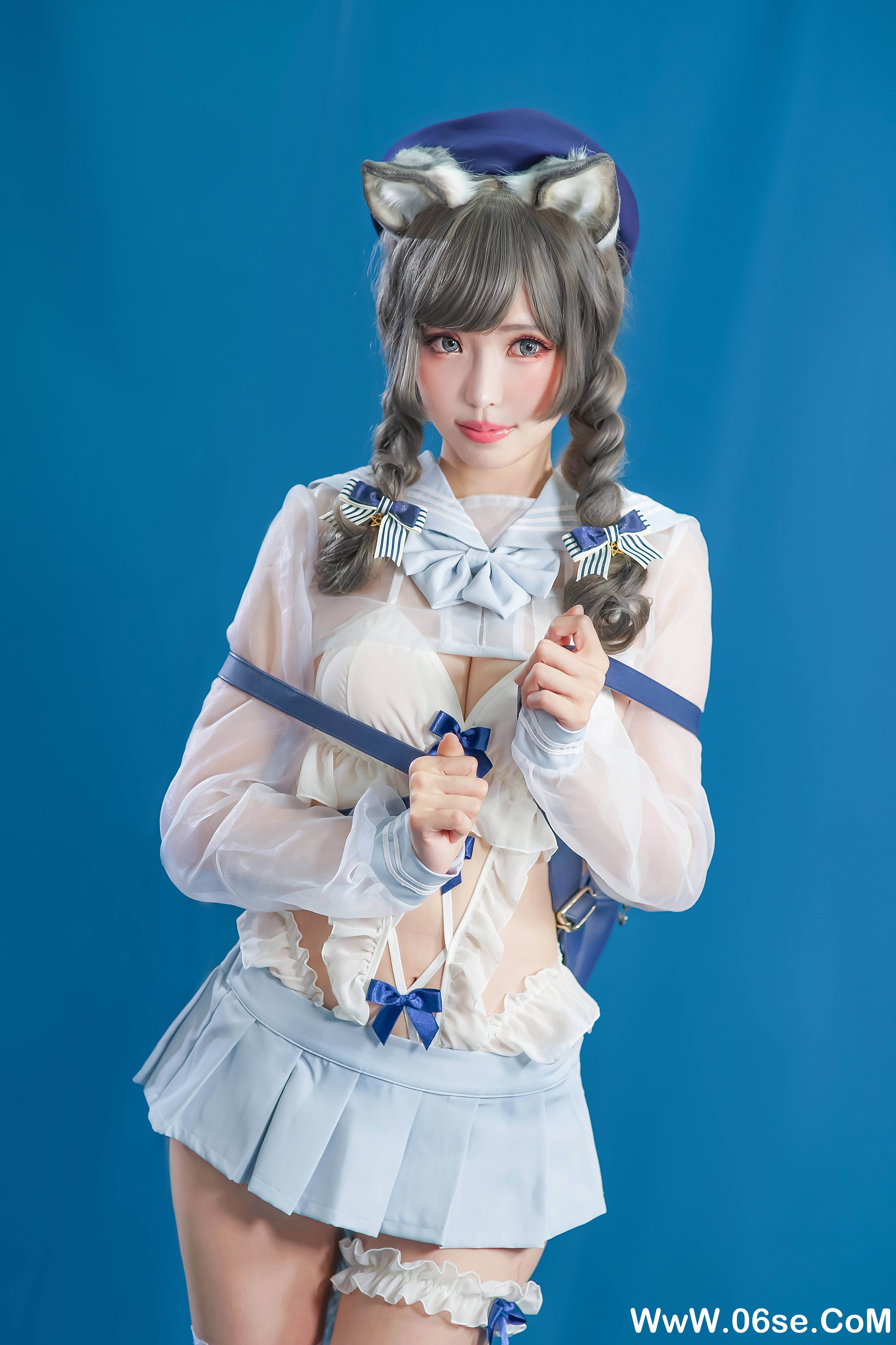 图片[4]-Ely_eee(ElyEE子) NO.035 — 灰太狼-泳圈[21P95M]-六色网