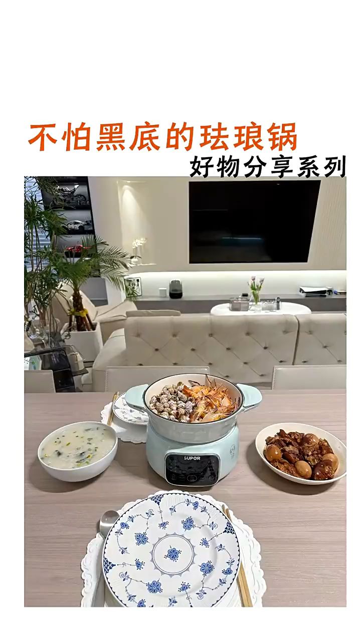 苏泊尔珐琅电炖锅