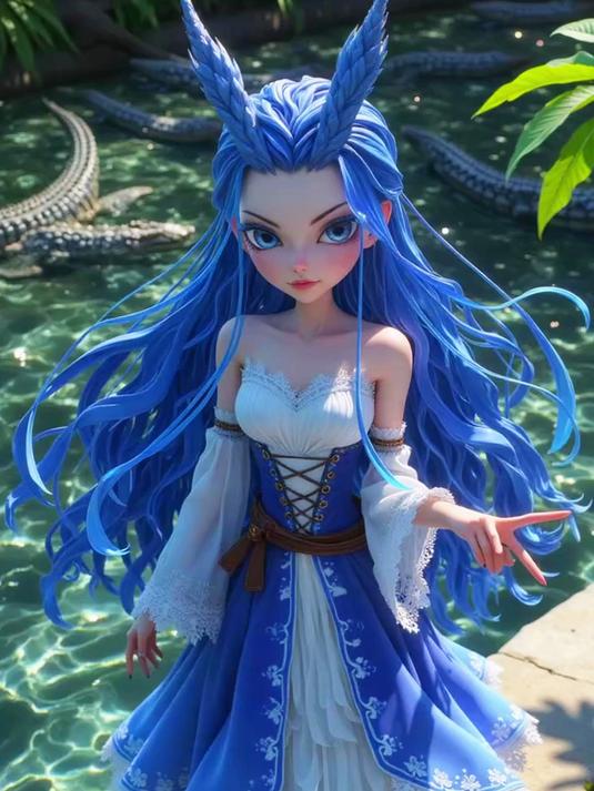 敖闰要去喂鳄鱼了