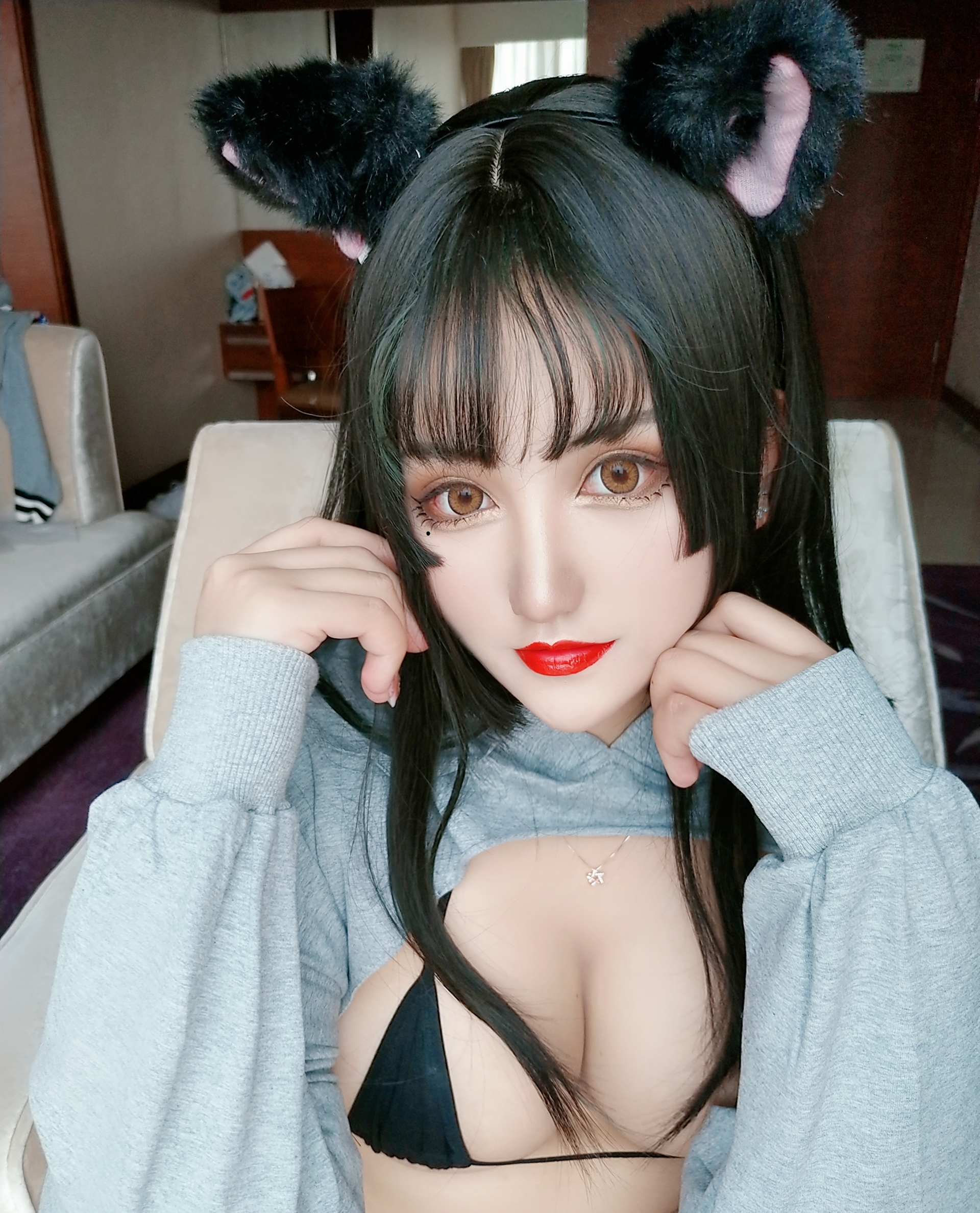 图片[42]-夏鸽鸽不想起床 NO.010 – 猫耳[49P+8V172M]-六色网
