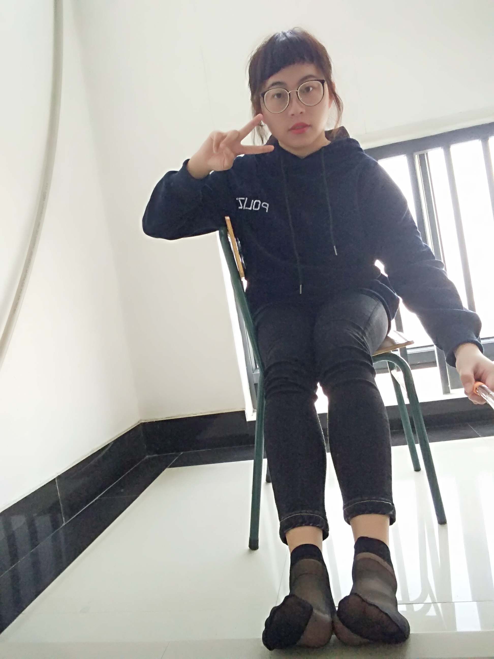 图片[45]-学妹校园寝室短丝系列004期 沈惠玲[63P85M]-六色网