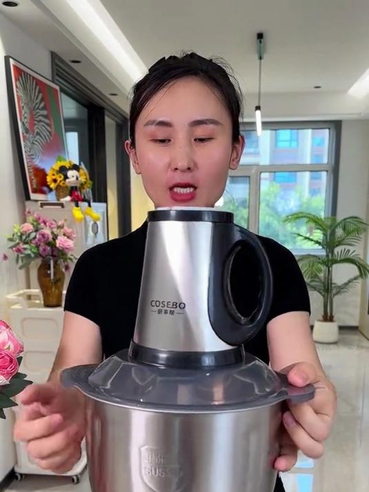 绞肉机必备！快慢两档可调，绞肉绞菜一机搞定超方便