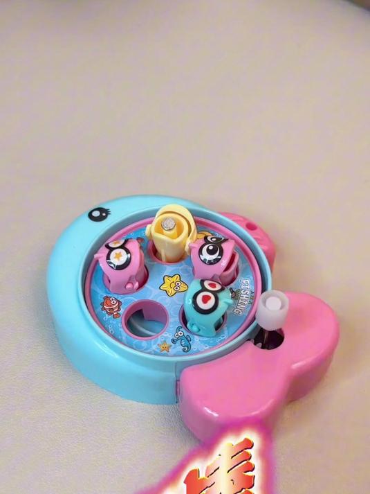 无聊了随时随地快乐钓鱼！发条迷你钓鱼机