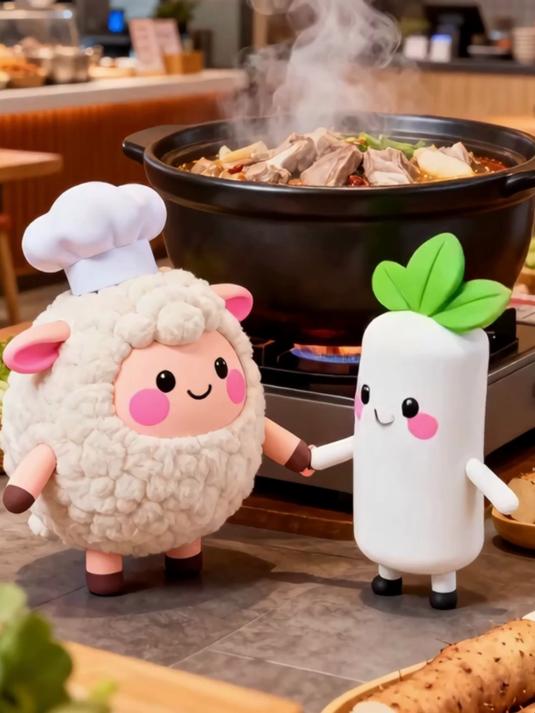 羊肉山药枸杞杜仲,炖汤煮水助冬季补肾暖全身