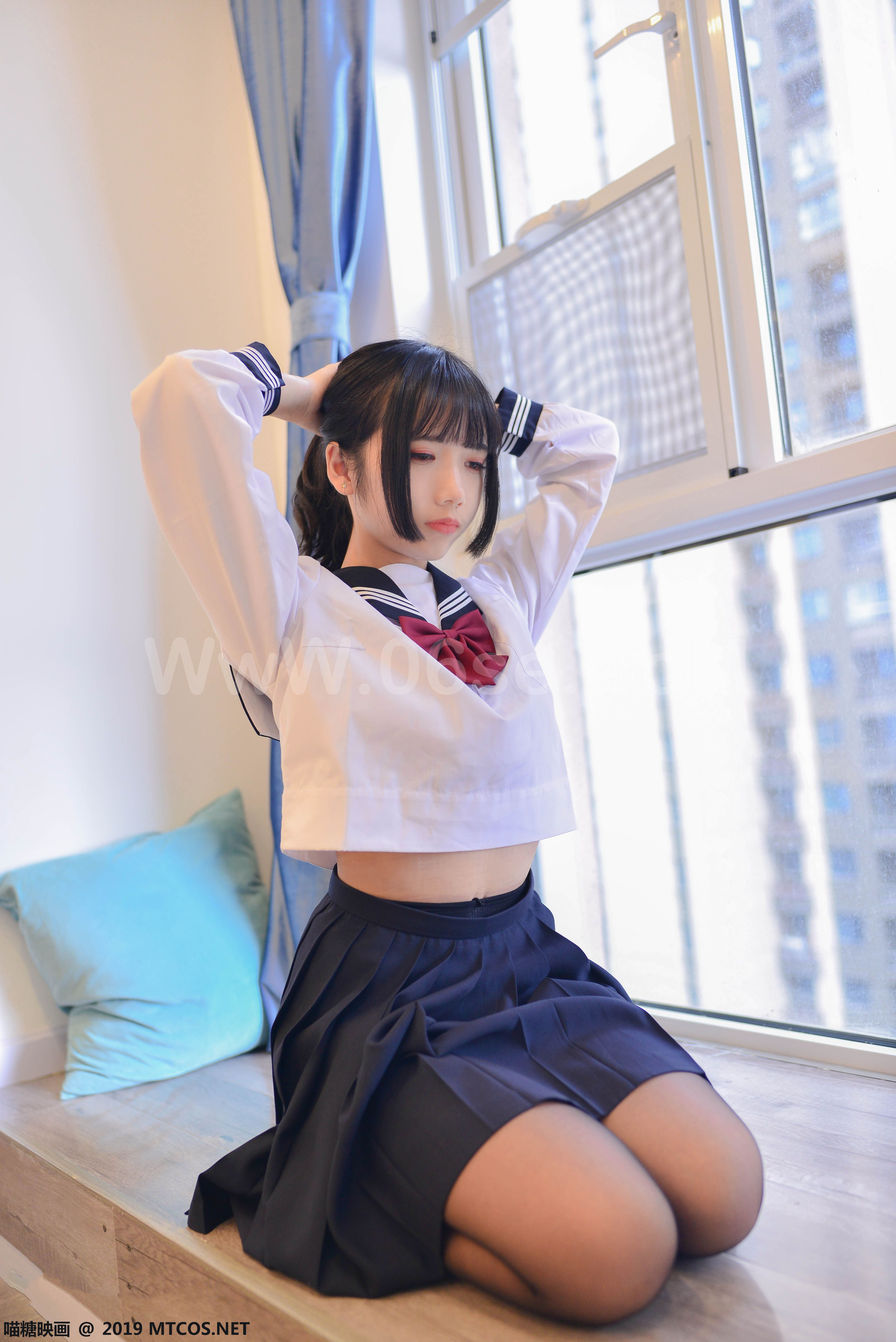 图片[10]-[MTCos] 喵糖映画 Vol.064 制服下的死水库-六色网
