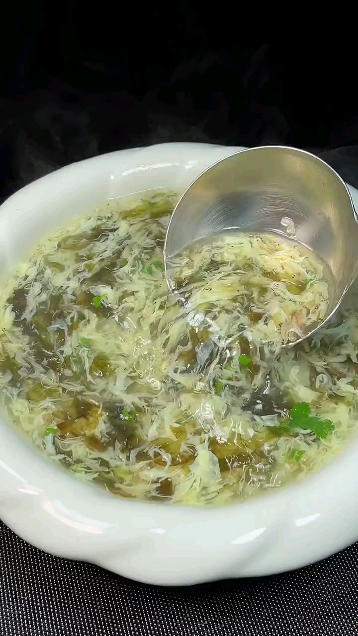 紫菜蛋花汤的做法。