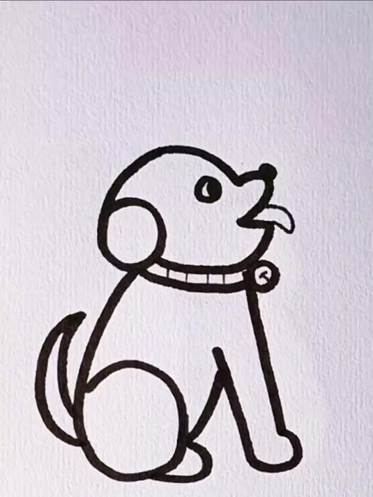 小狗简笔画