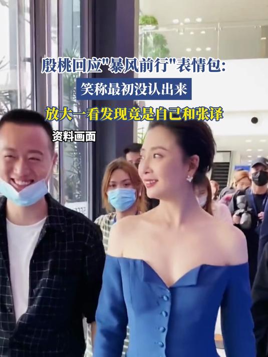 殷桃回应《鸡毛飞上天》“暴风前行” 表情包,称最初没认出自己