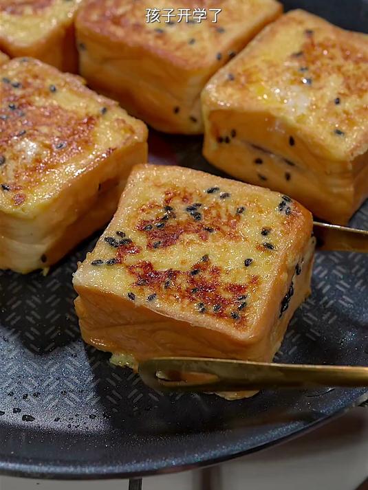 孩子爱吃的早餐吐司面包