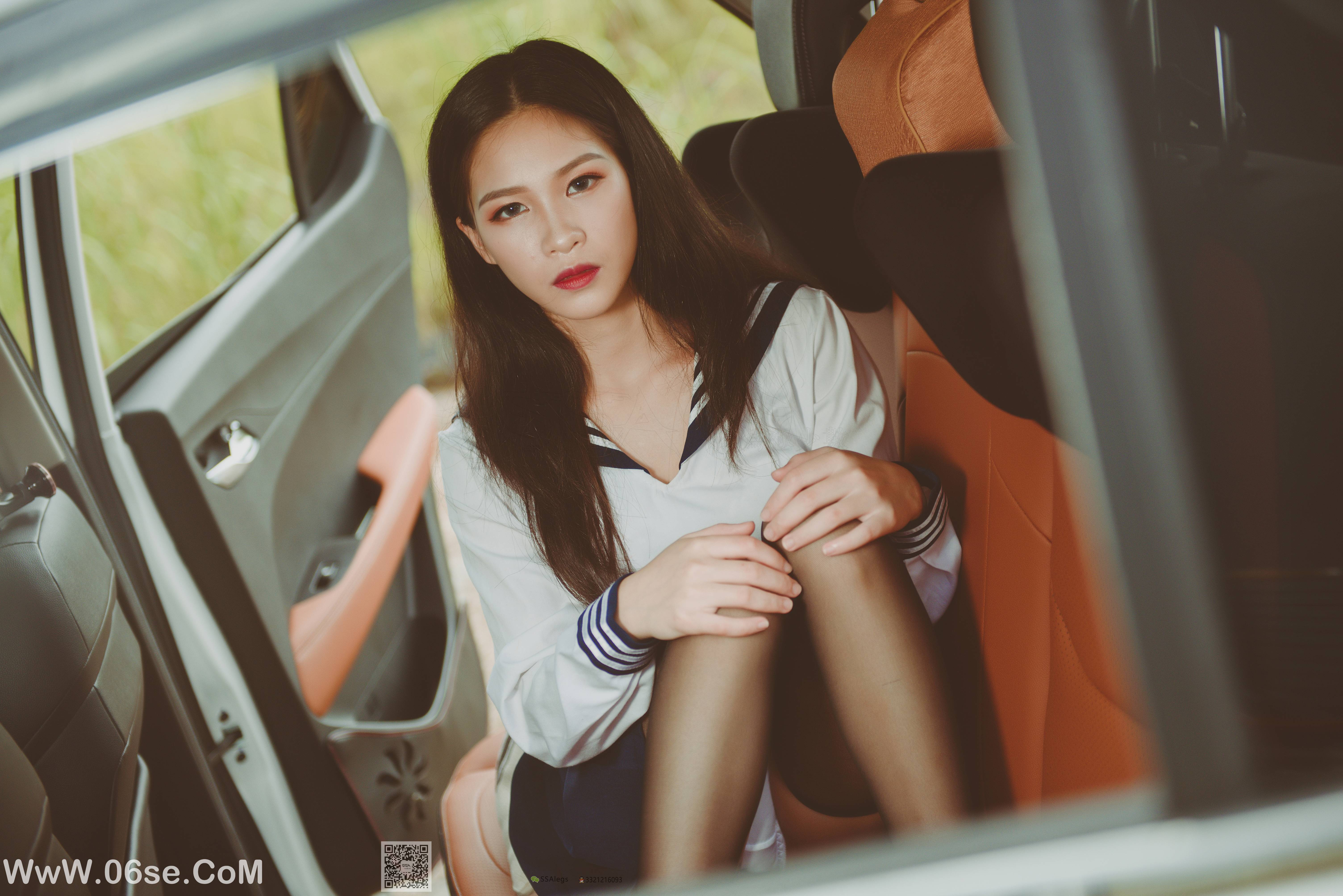 图片[18]-[SSA丝社] NO.017 佳佳 小丝妹佳佳练车记[63P1.02G]-六色网