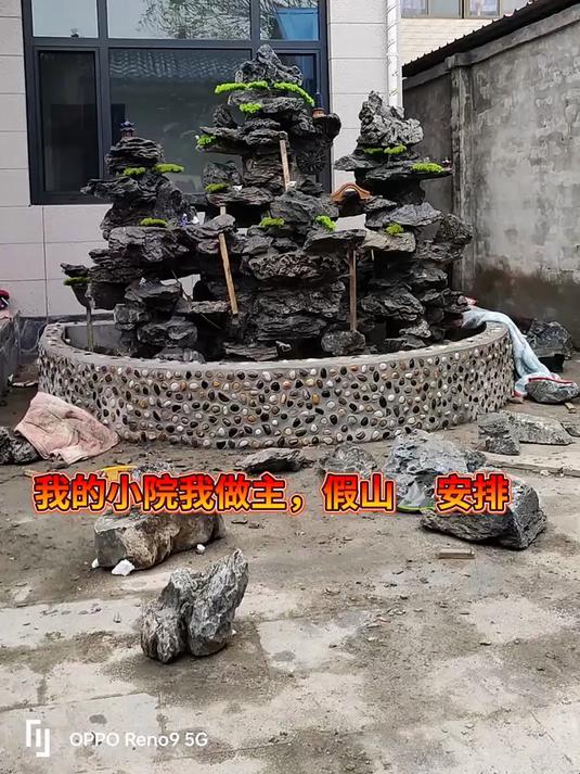 宿州灵璧假山 秦皇岛别墅庭院景区小区水泥假山 吕梁假山制作厂家