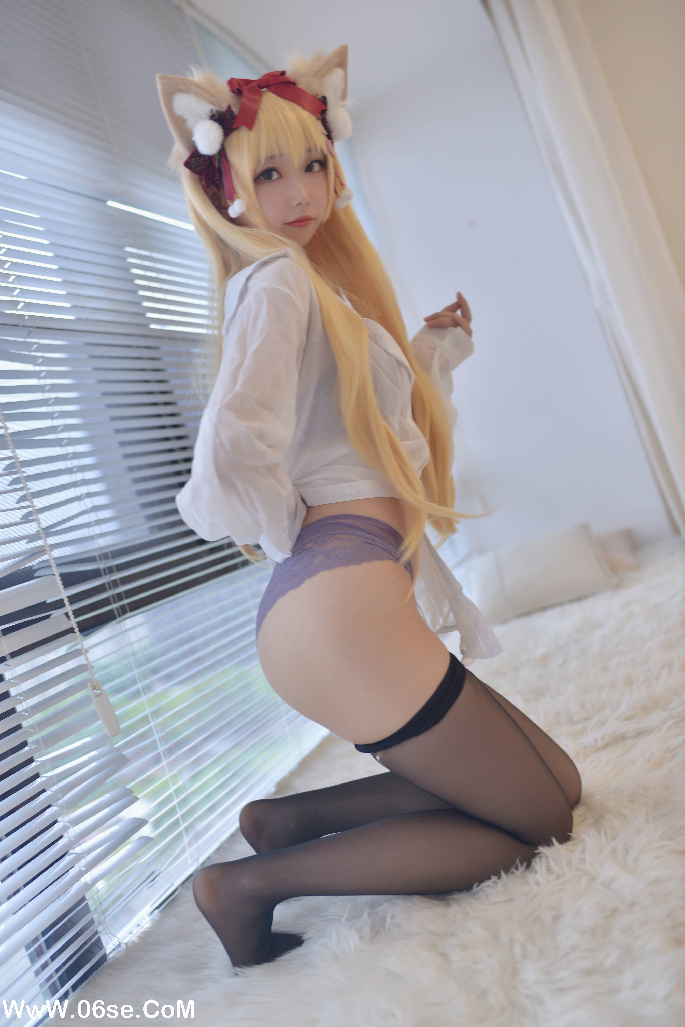图片[14]-Cos小姐姐雪琪 NO.071 – 千岛酱猫耳[35P215M]-六色网