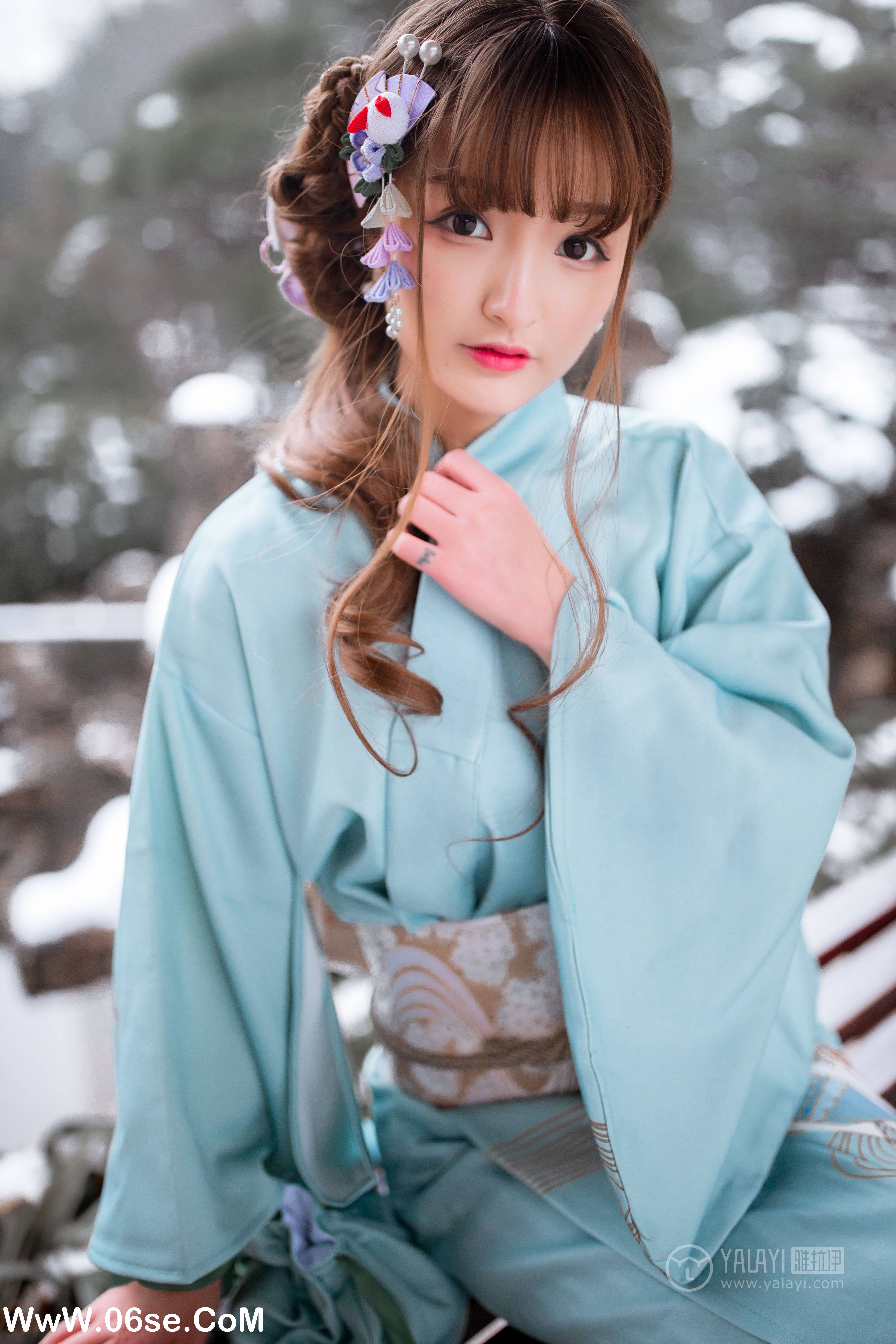 图片[50]-[YALAYI雅拉伊] No.192 赏雪 团团-六色网