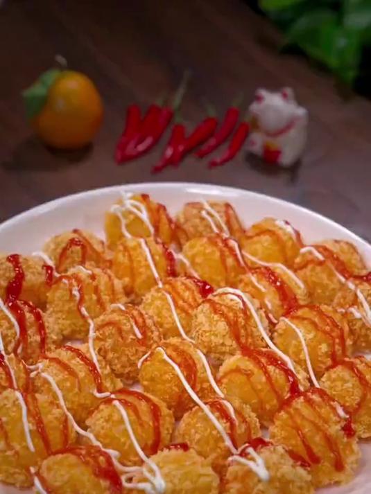 炸南瓜饼香甜酥脆