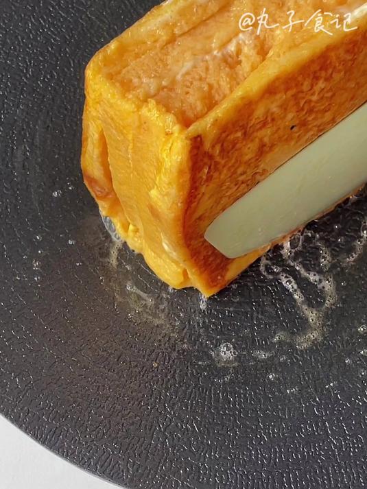 暖春早餐外酥里嫩法式芝士爆浆吐司