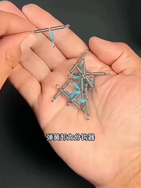 弹簧子线分叉器钓鱼神器 从此告别子线缠绕打卷 再也不怕切线!
