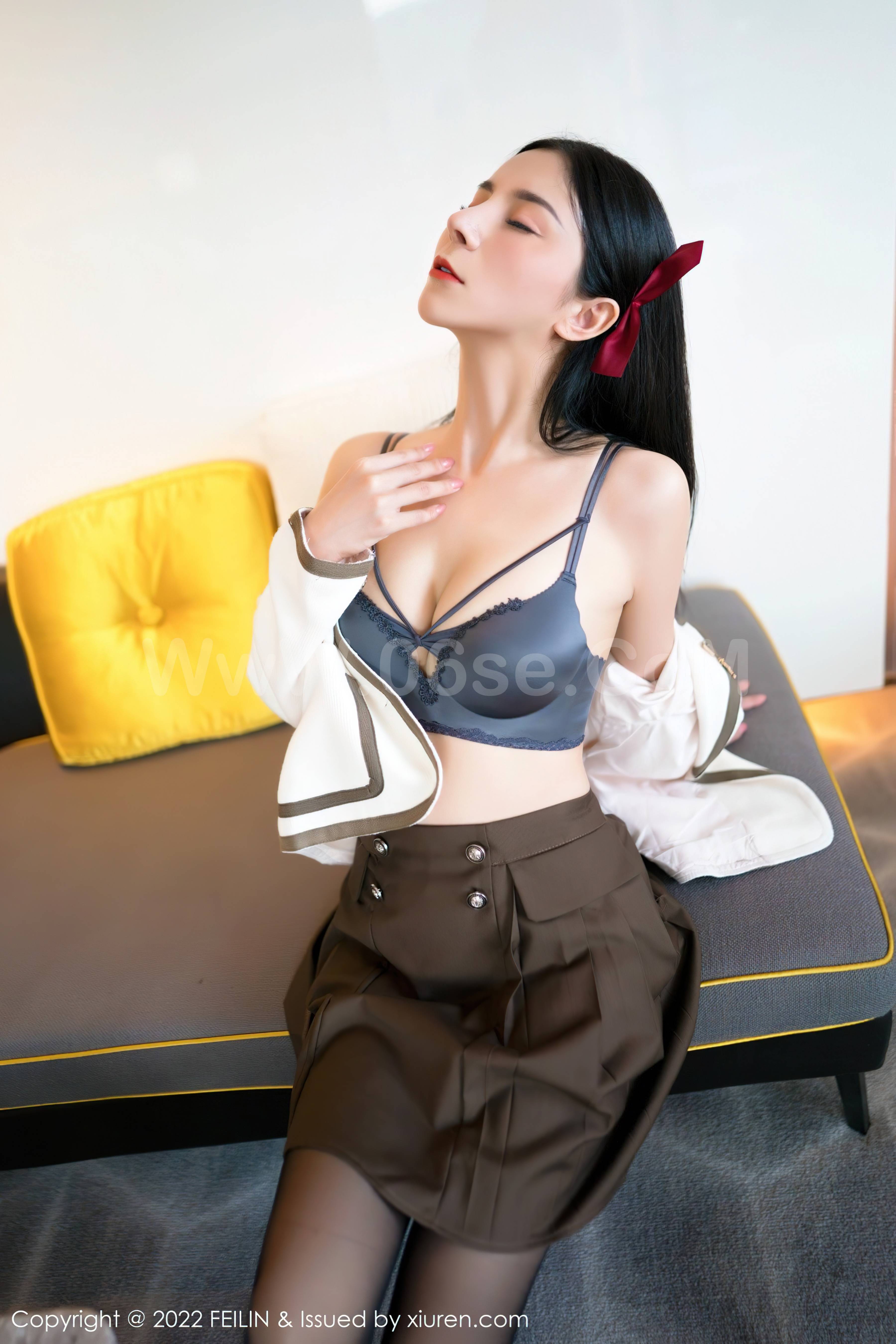 图片[78]-[FEILIN嗲囡囡] 2022.05.04 Vol.442 小蛮妖[89+1P222M]-六色网