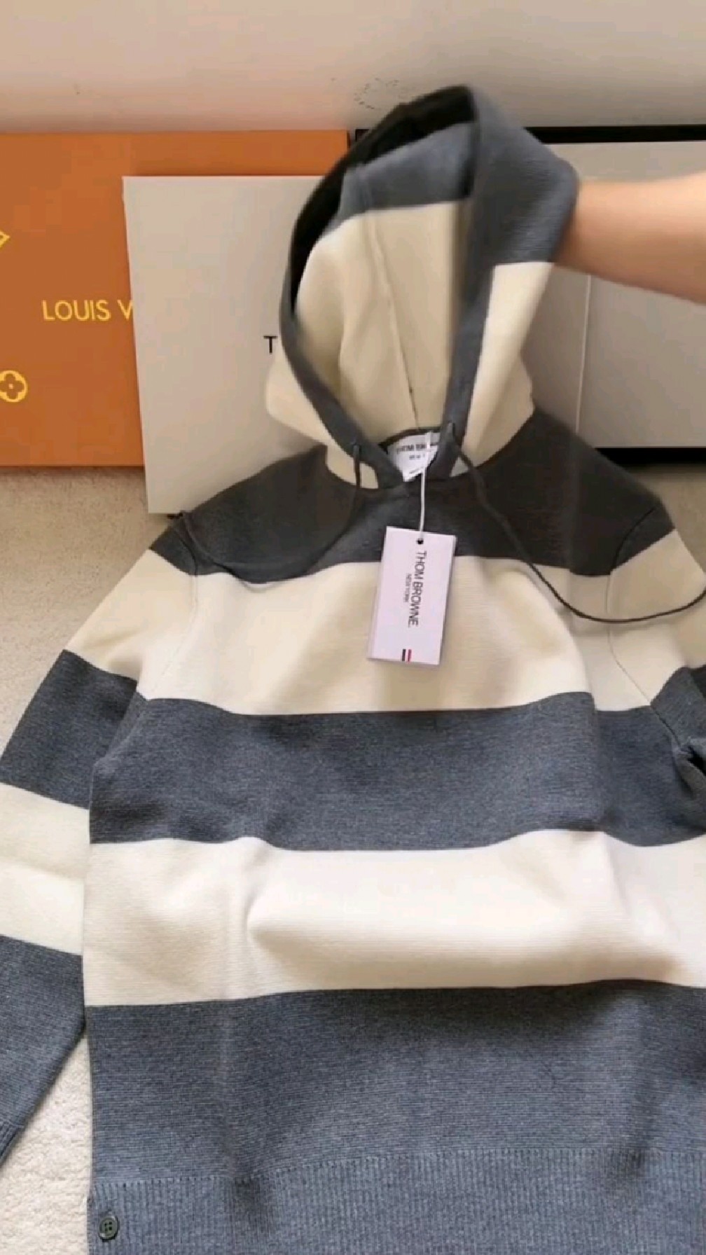 汤姆布朗男士毛衣开箱来咯