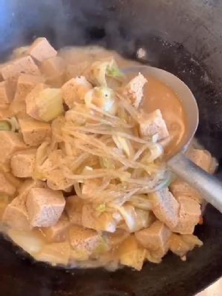 冻豆腐白菜粉条做法教程
