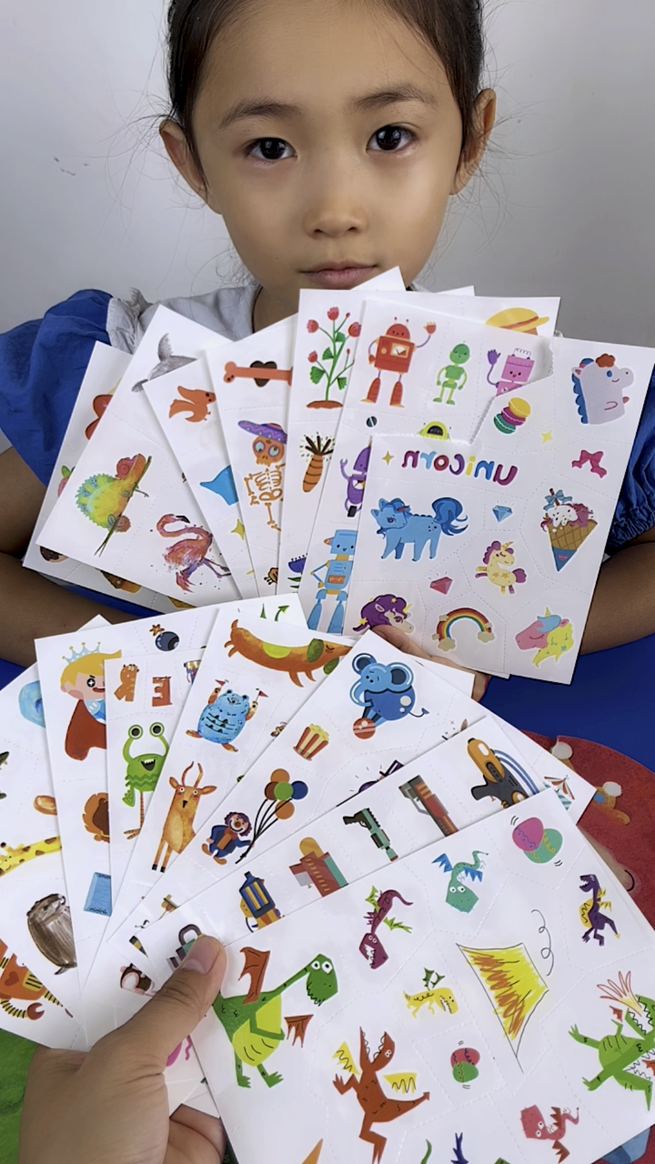 孩子们都喜欢的纹身贴纸来喽!