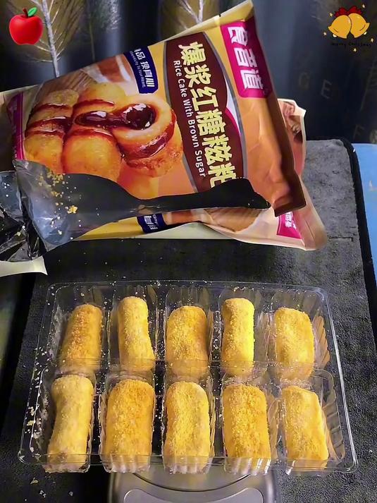 传统手艺爆浆糍粑，Q 弹软糯藏爆汁，香甜醇厚有嚼劲~