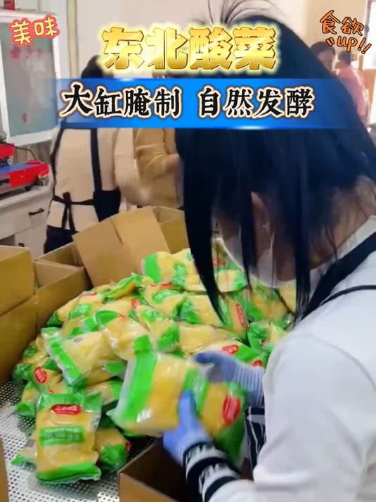 东北大缸酸菜,包饺子炖排骨都特别好吃 妈呀太香了