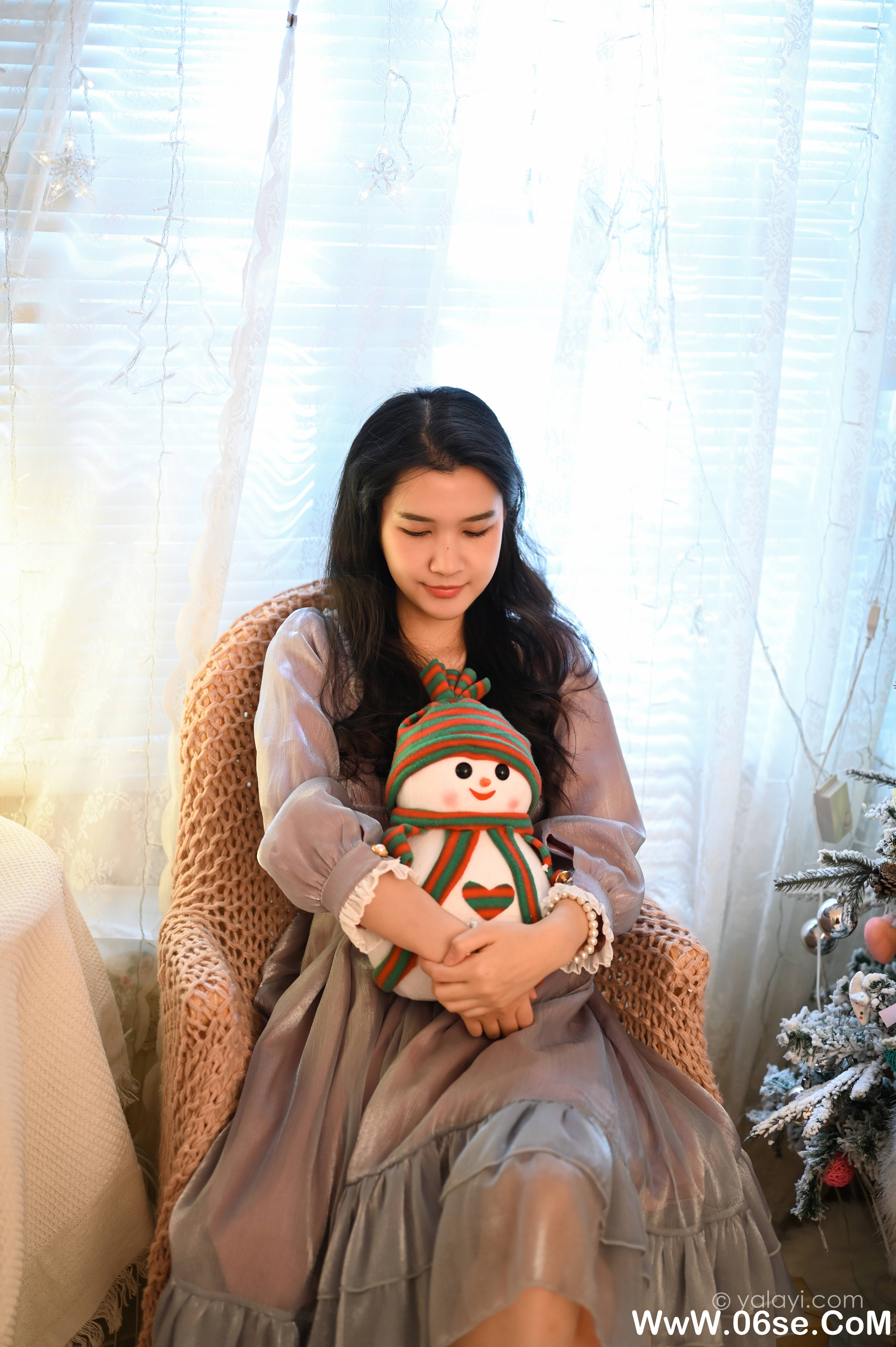 图片[13]-[YALAYI雅拉伊] 2020.12.25 NO.744 虞艺《平安夜有我》[34P+1P550M]-六色网