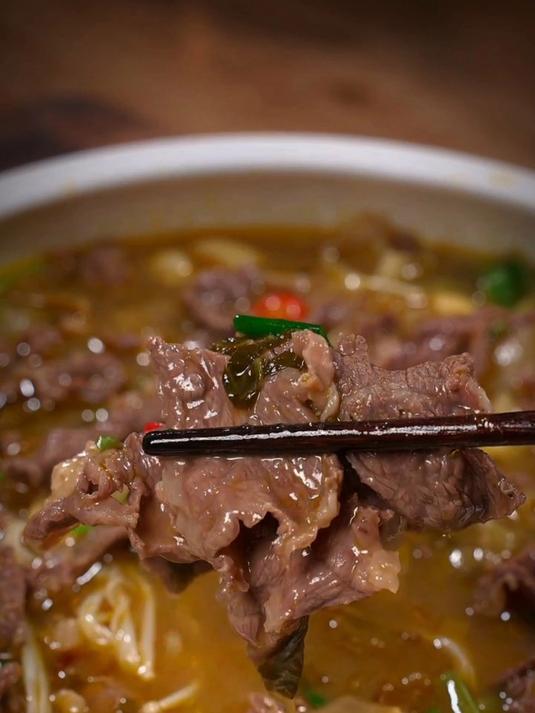 酸汤牛肉家常做法