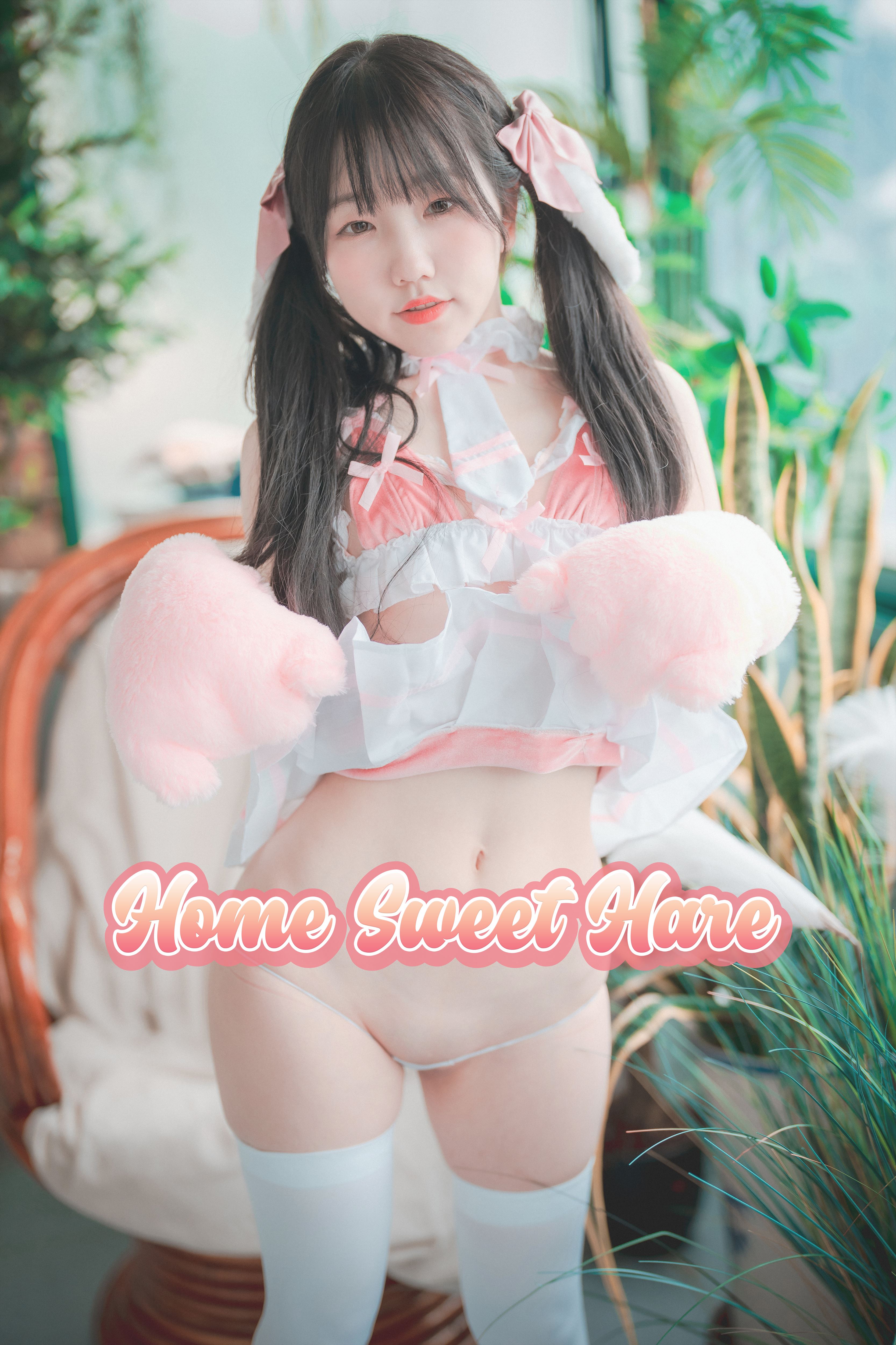 图片[57]-DJAWA — NO.170 Home Sweet Hare [57P100M]-六色网
