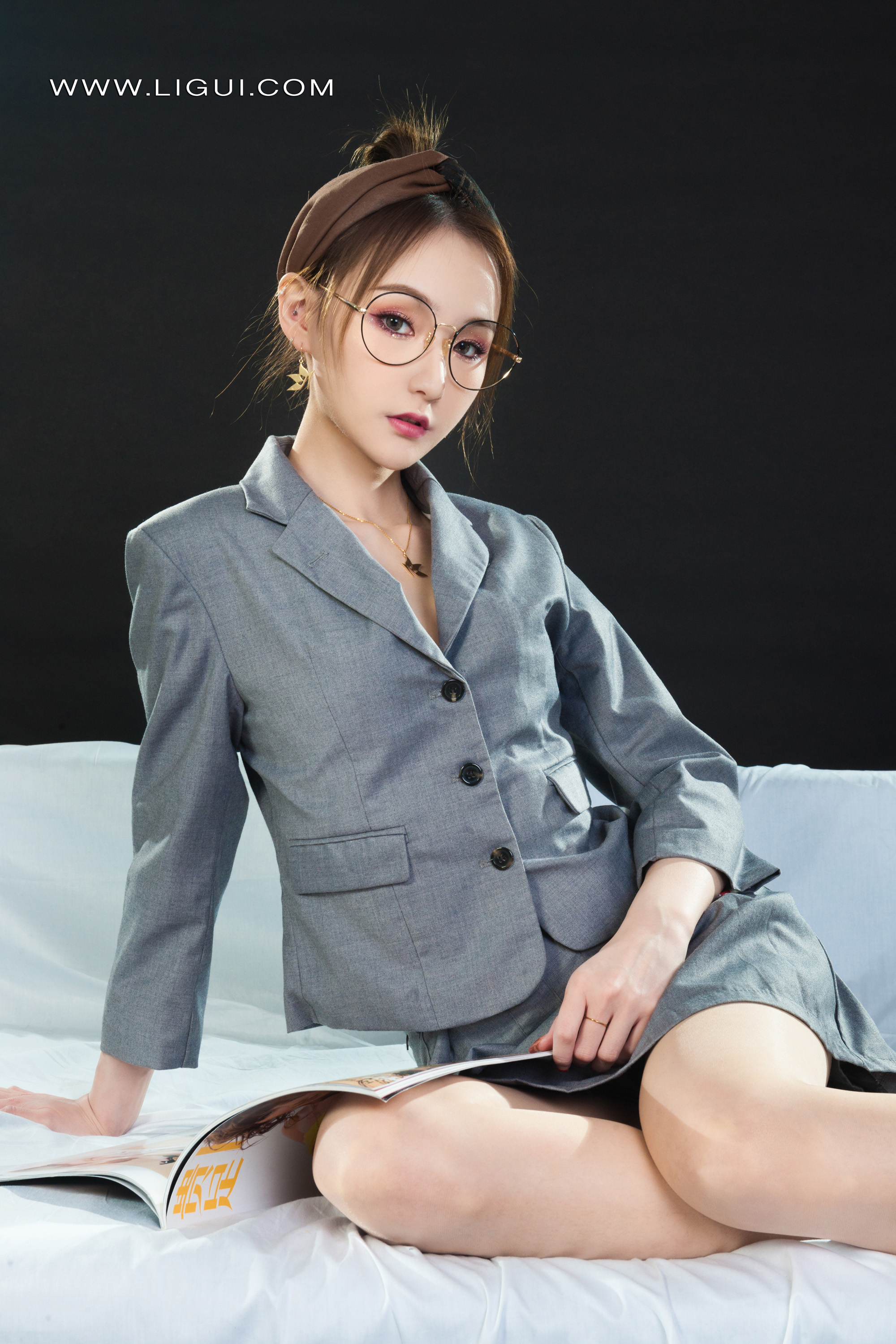 图片[29]-[Ligui丽柜] 2022.02.22 《蜜香丝颜》心心-六色网