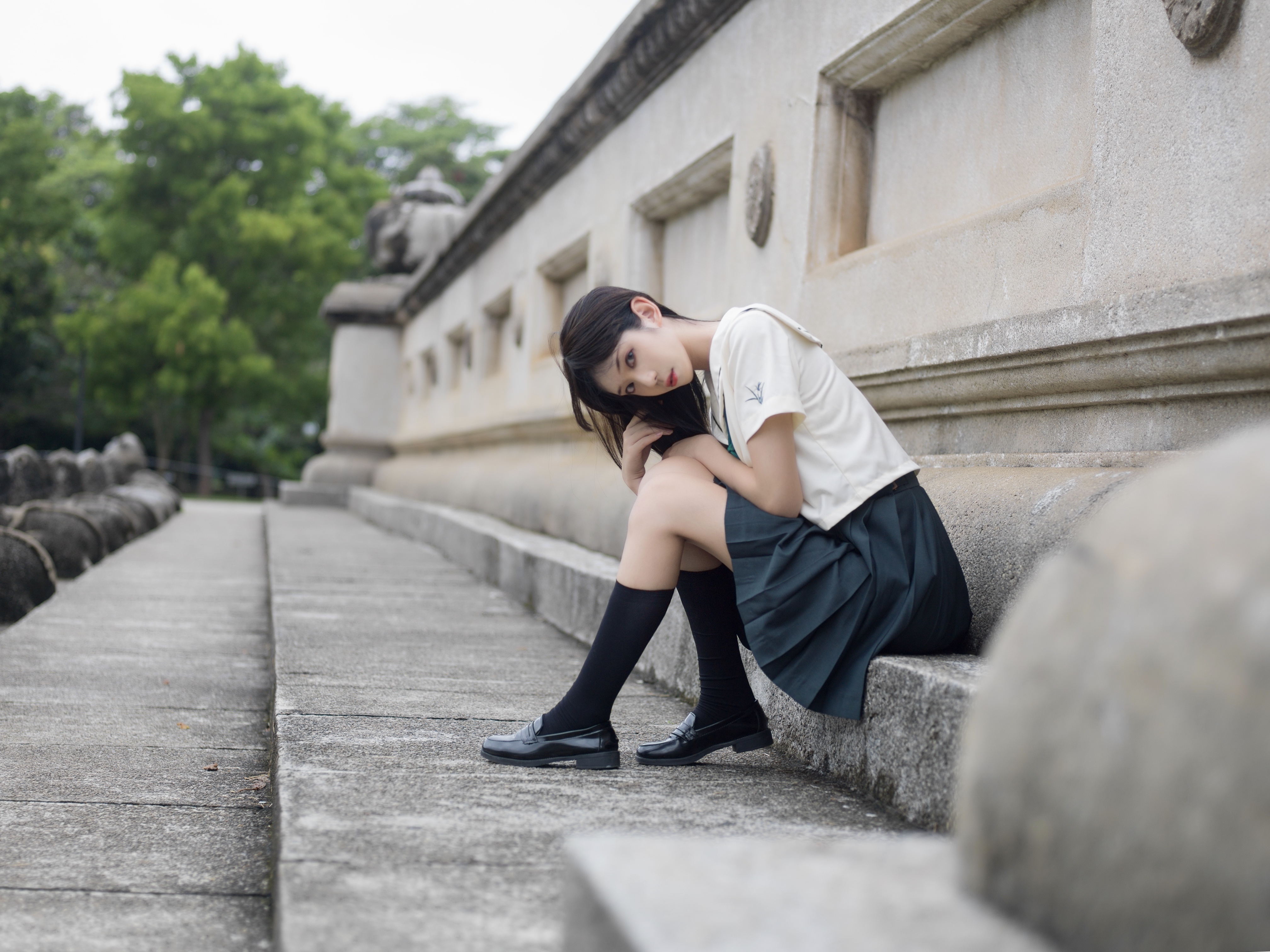 图片[11]-南桃 NO.014 – 绿jk[14P27M]-六色网