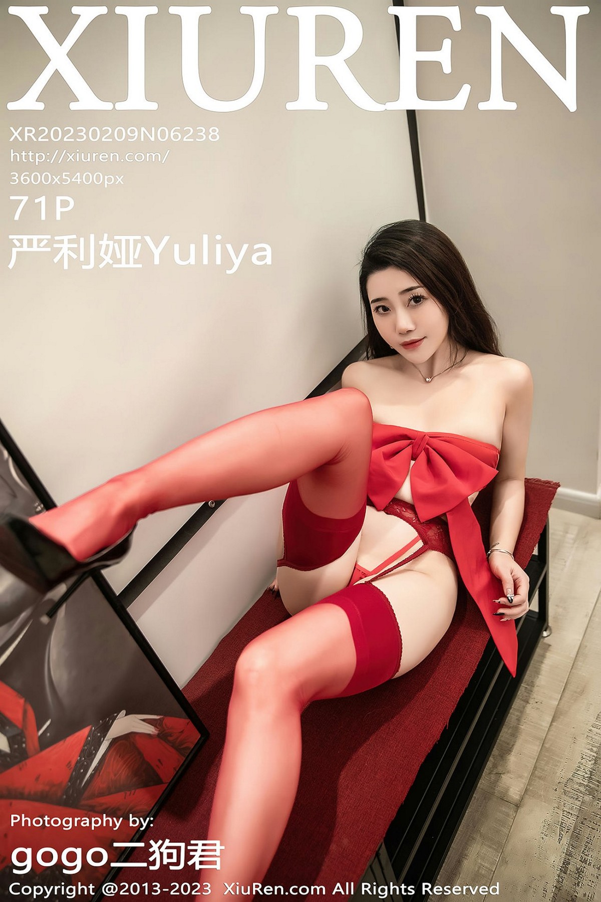 【XiuRen秀人网】2023.02.09 Vol.6238 嚴利娅Yuliya【71P】-六色网-六色网
