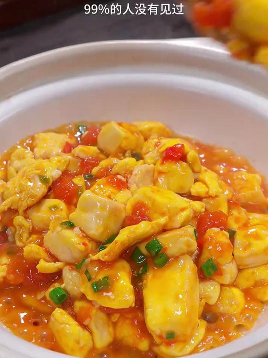 这个鸡蛋抱豆腐的做法,你可要试试