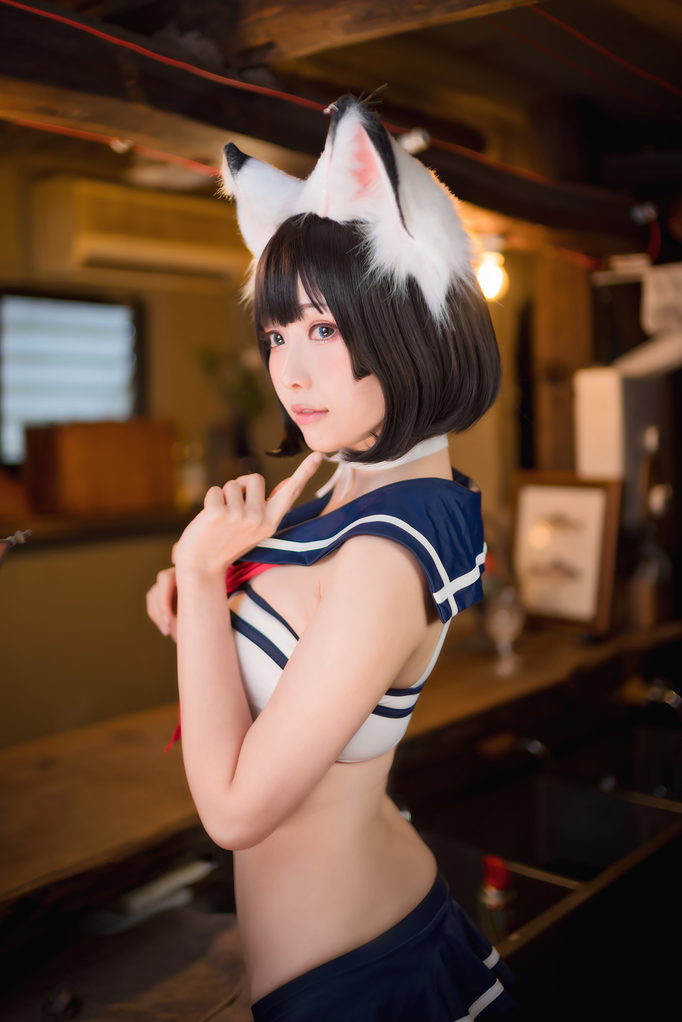 图片[17]-Ely_eee(ElyEE子) NO.041 — 獸耳居酒屋 [31P59M]-六色网