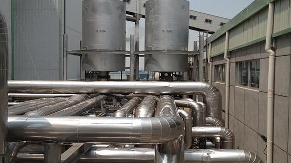 运国环保定制蒸汽排气消音器 锅炉 阀门消声器 管道排汽消音器