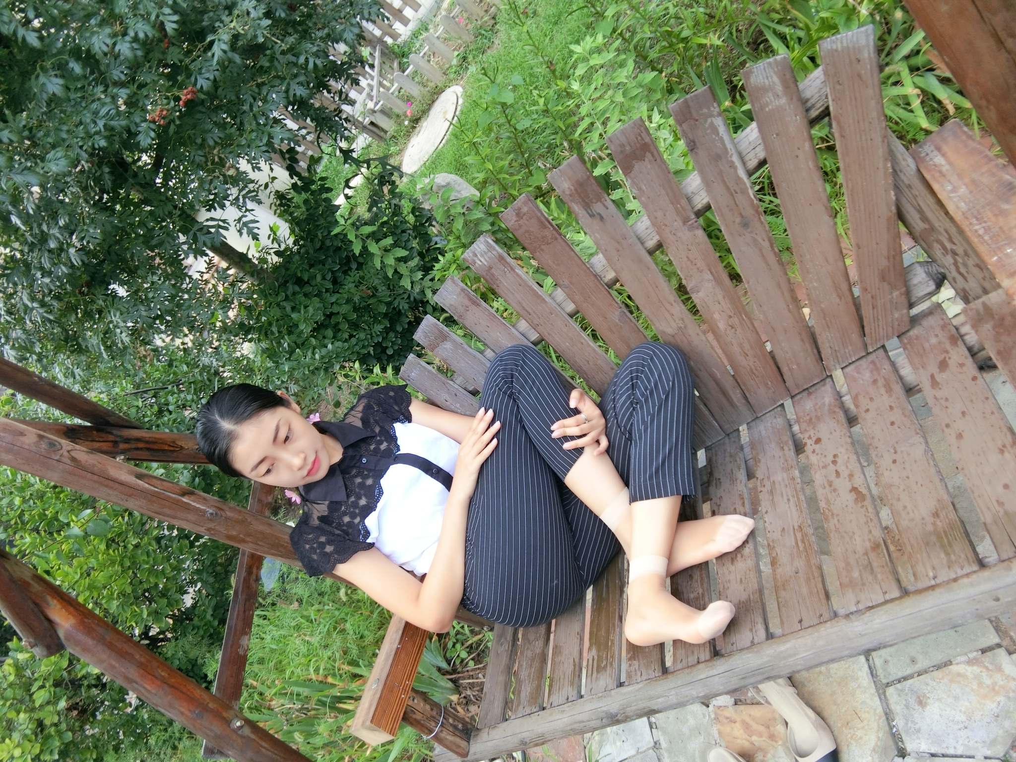图片[168]-学妹校园寝室短丝系列028期 马欢[190P365M]-六色网