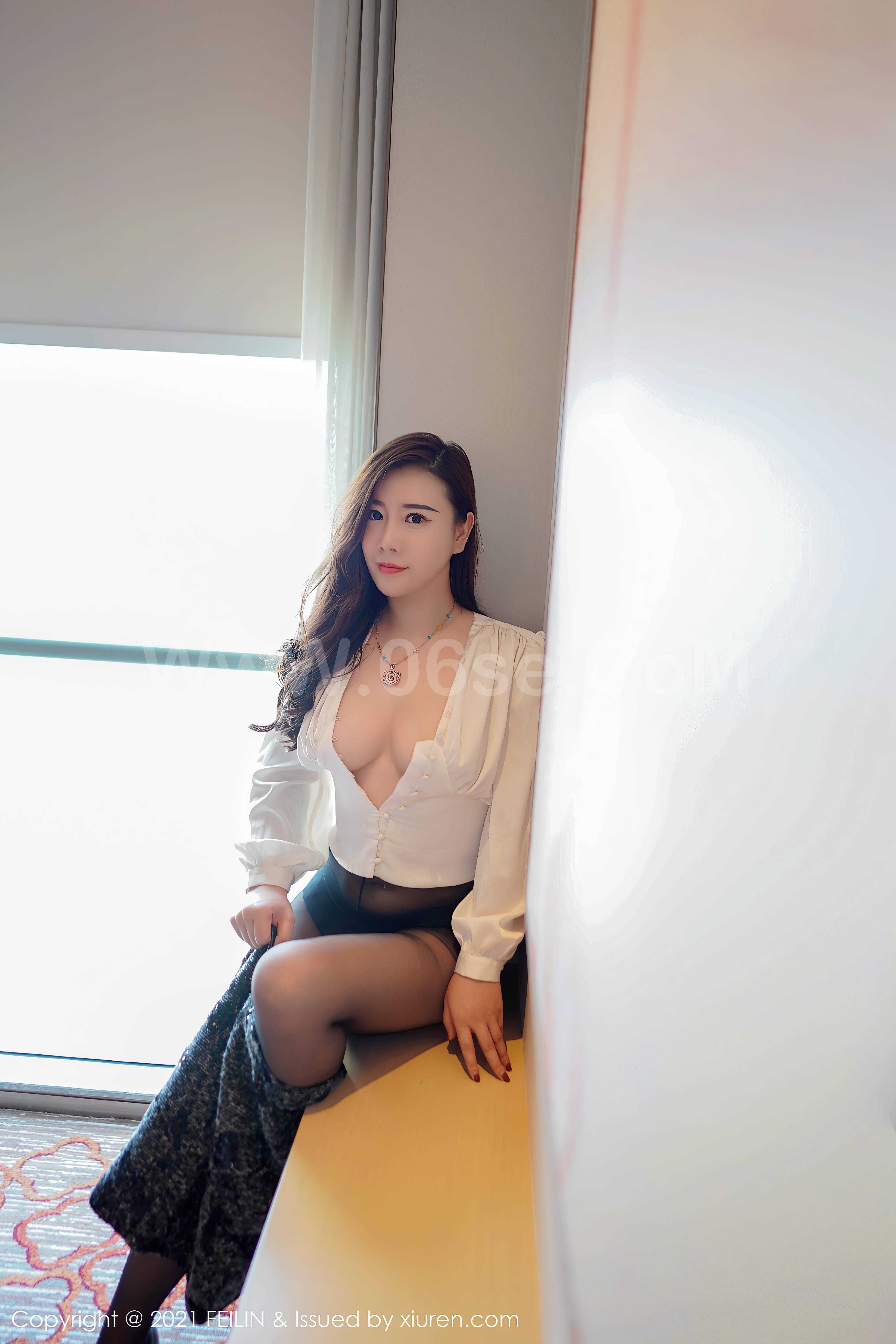 图片[26]-[FEILIN嗲囡囡] 2021.07.05 Vol.400 王婉悠Queen[51+1P527M]-六色网