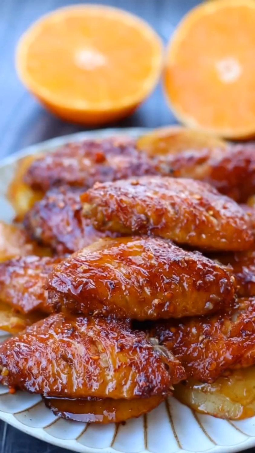 蜜汁烤鸡翅这样做