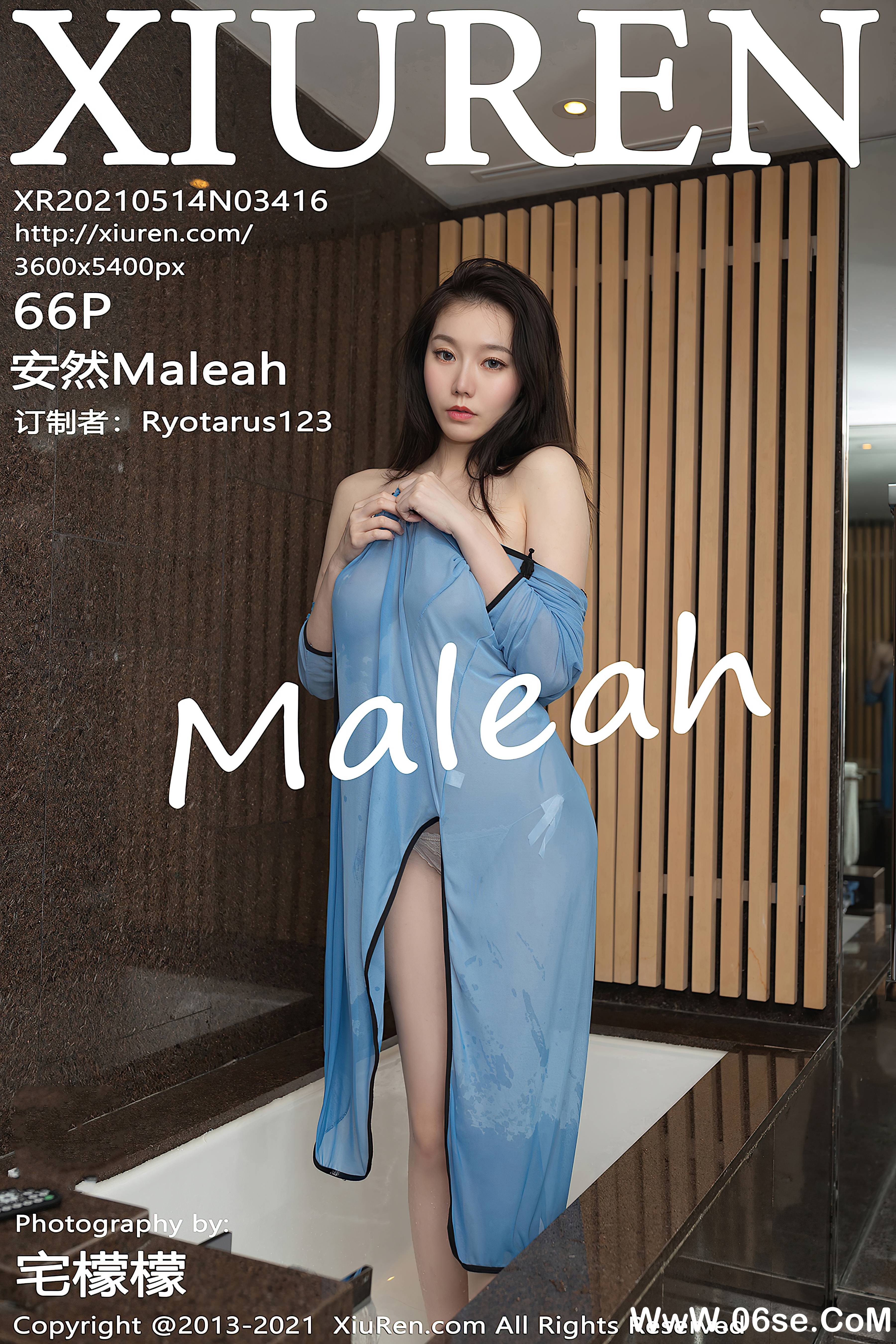 [XIUREN秀人网] 2021.05.14 NO.3416 安然Maleah[66+1P735M]-六色网