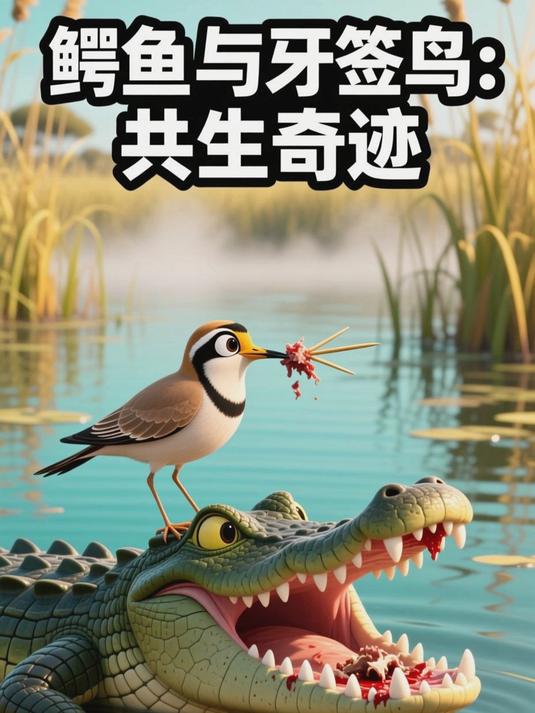 第30集——鳄鱼与牙签鸟：共生反差的智慧
