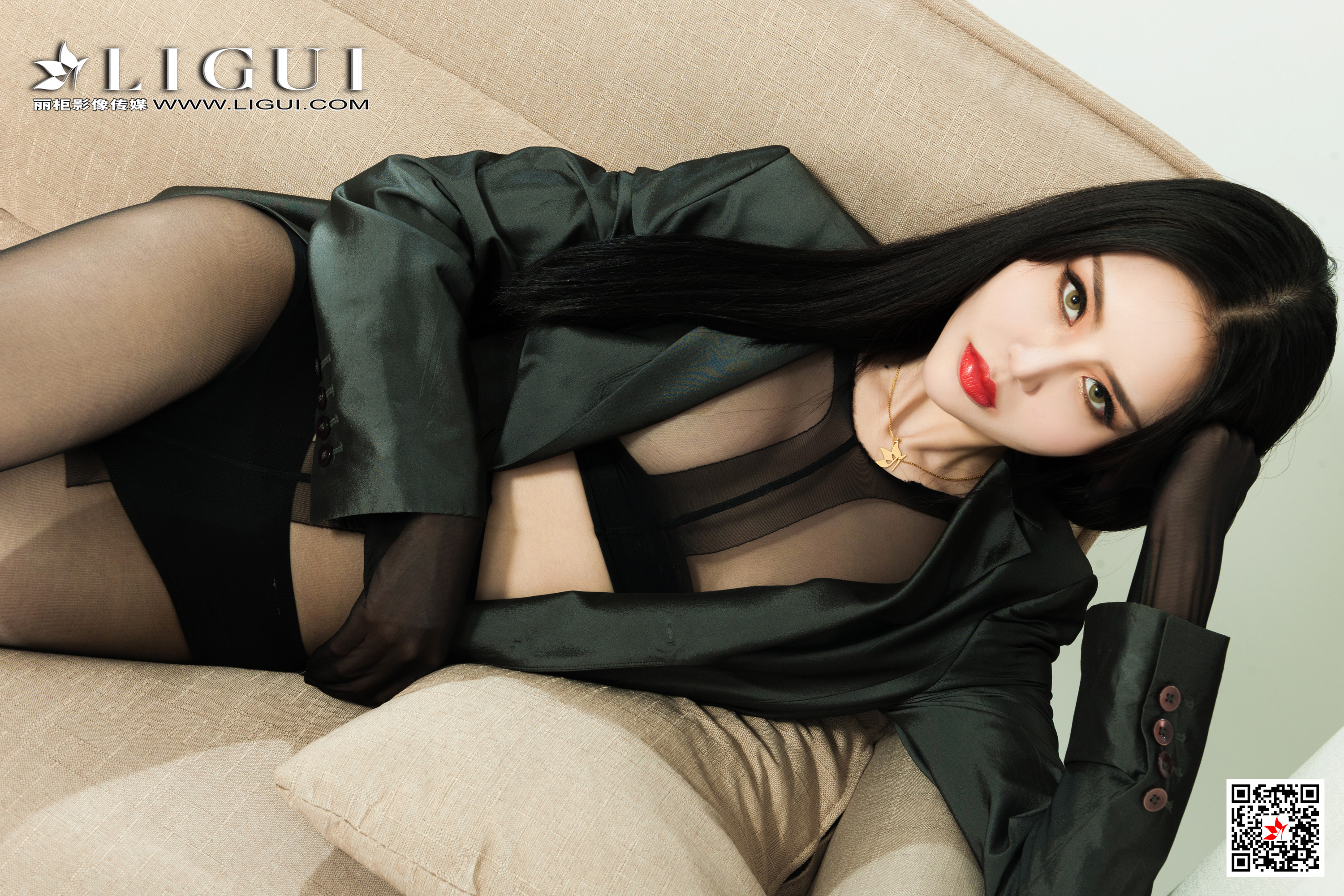 图片[23]-[Ligui丽柜] 2021.05.12 网络丽人 Model 凉儿-六色网