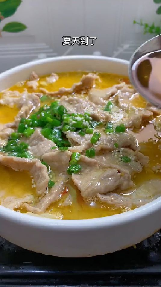 酸汤肉片的做法