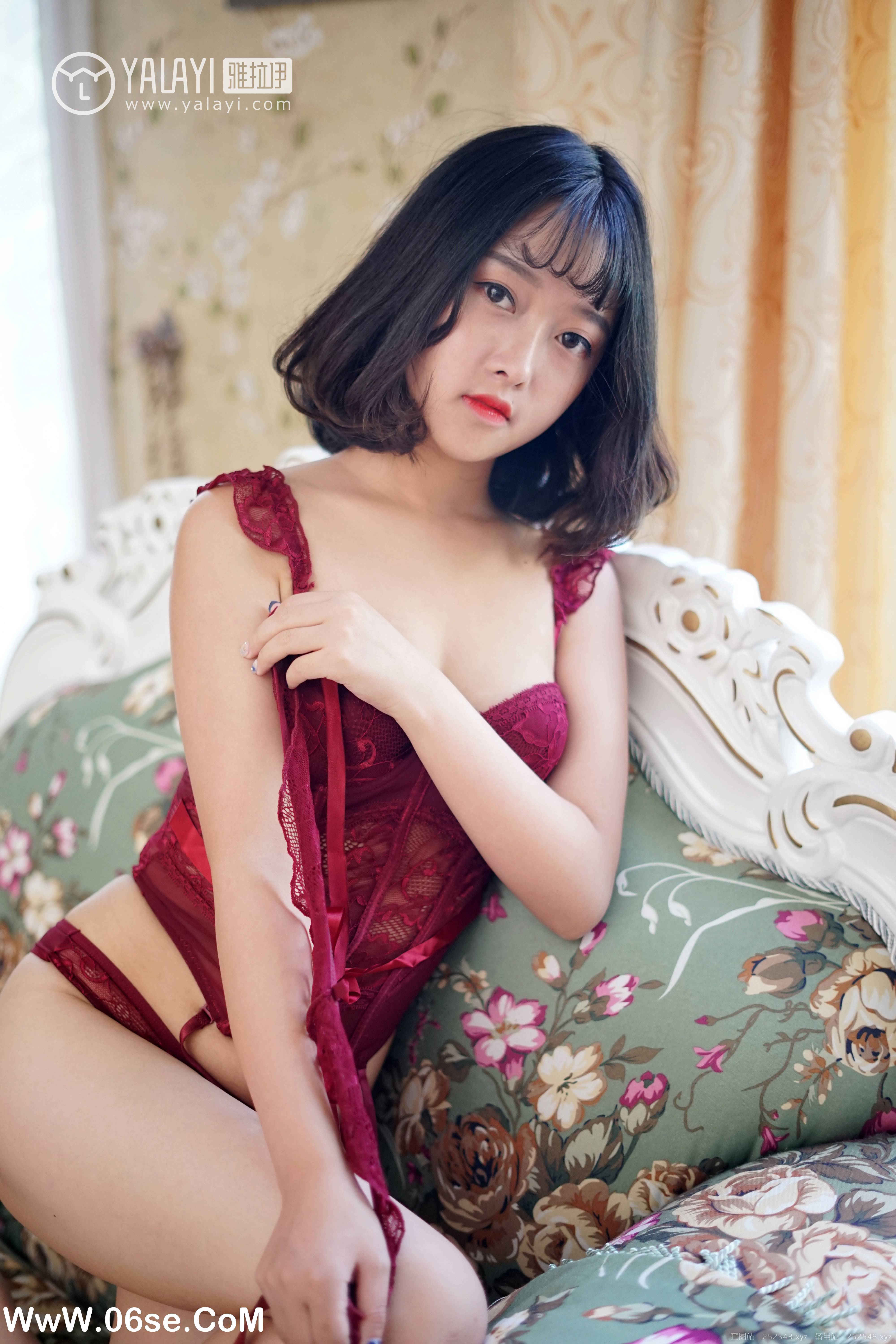 图片[16]-[YALAYI雅拉伊] NO.025 醉在红酒杯里 王小淼-六色网