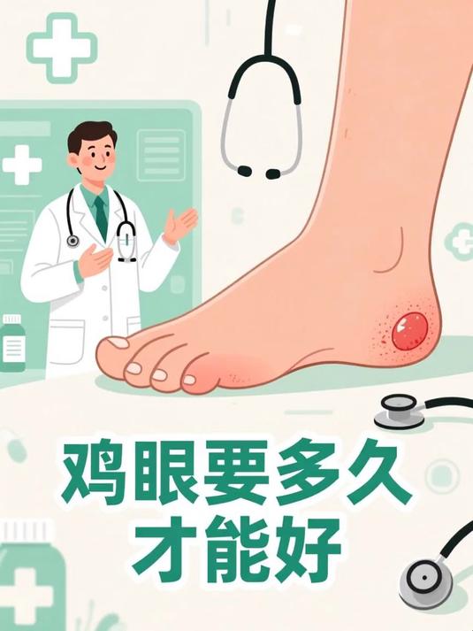 鸡眼要多久才能好 #健康扬帆季#