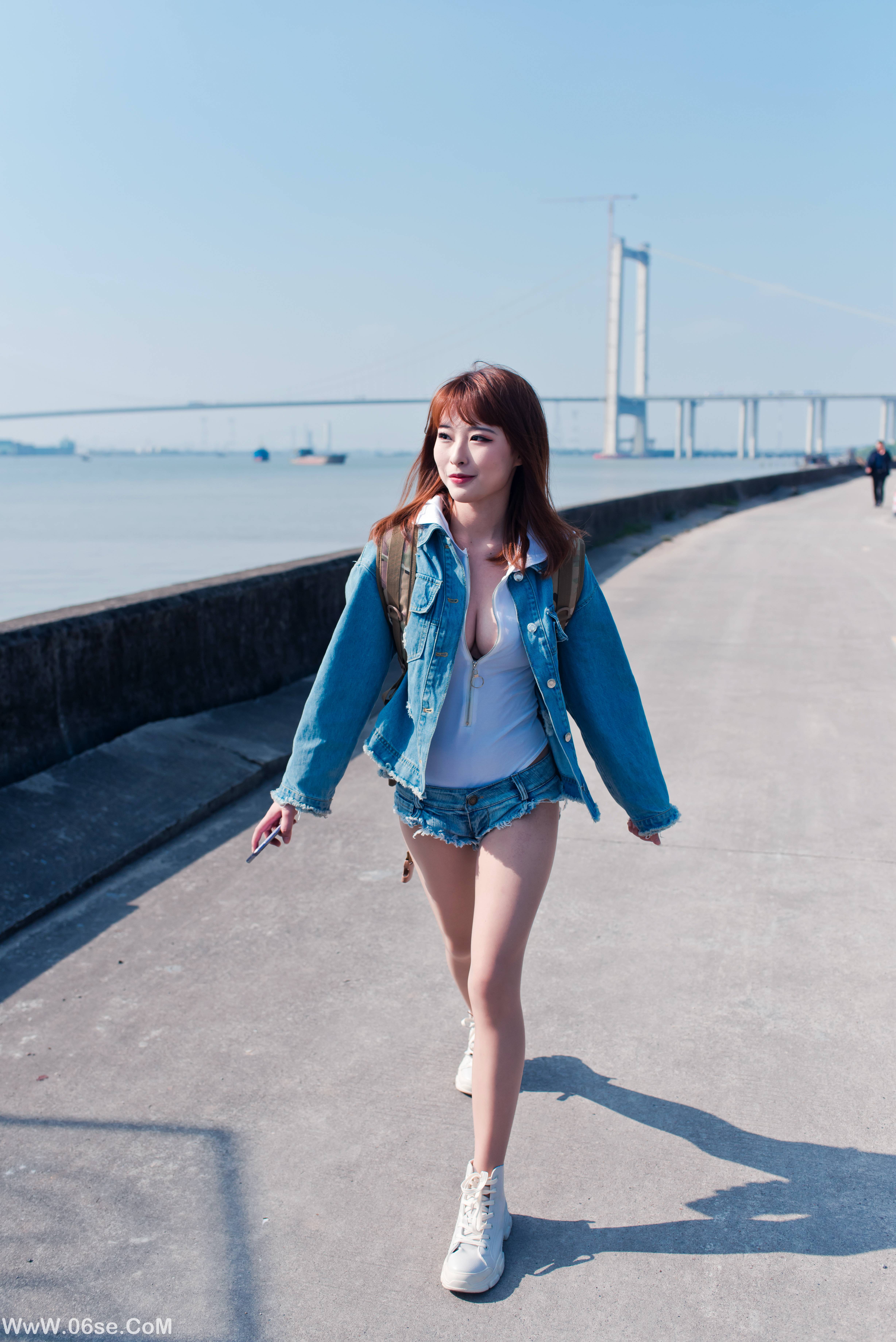 图片[101]-清水由乃 NO.003 御风街拍 轻水海鸥岛RS牛仔街拍 [413P2.81G]-六色网