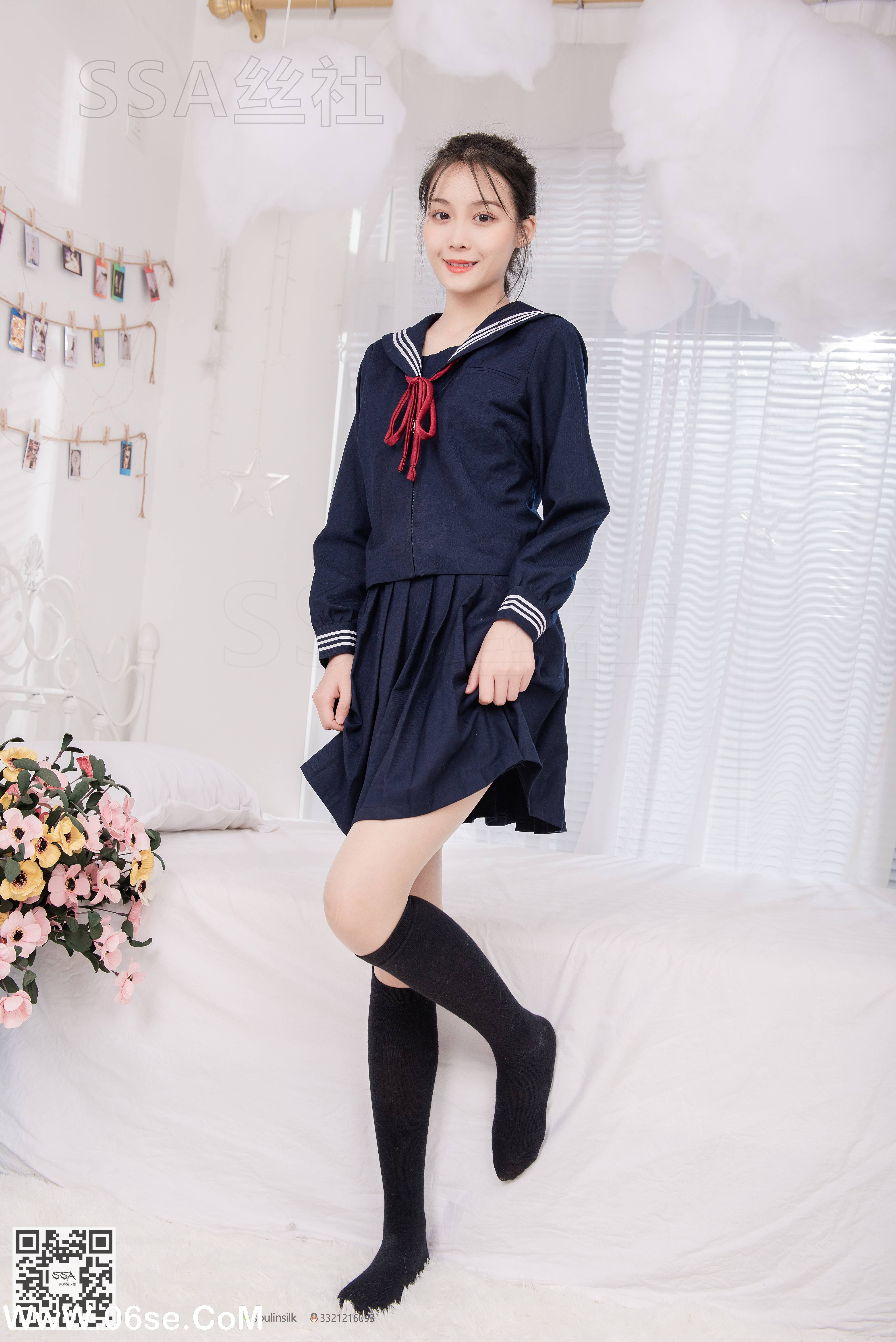 图片[66]-[SSA丝社] NO.142 丽萍 JK制服的穿搭示范[133P1.61G]-六色网