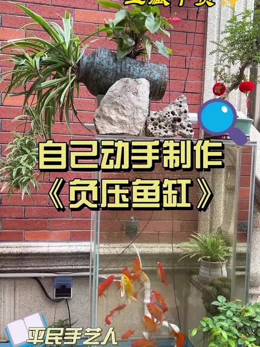 因老婆一句一辈子的承诺,所以我决定自己动手制作负压鱼缸送给她