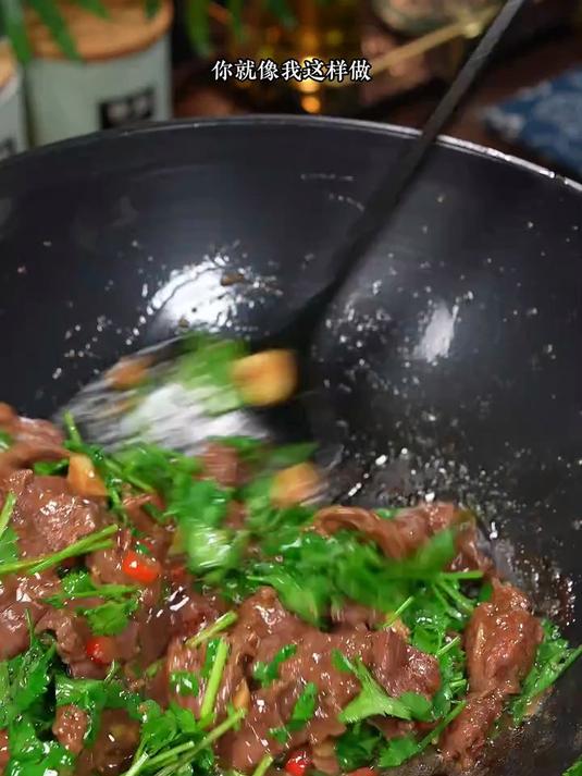 如果你炒的牛肉又老又柴你就像我这样做