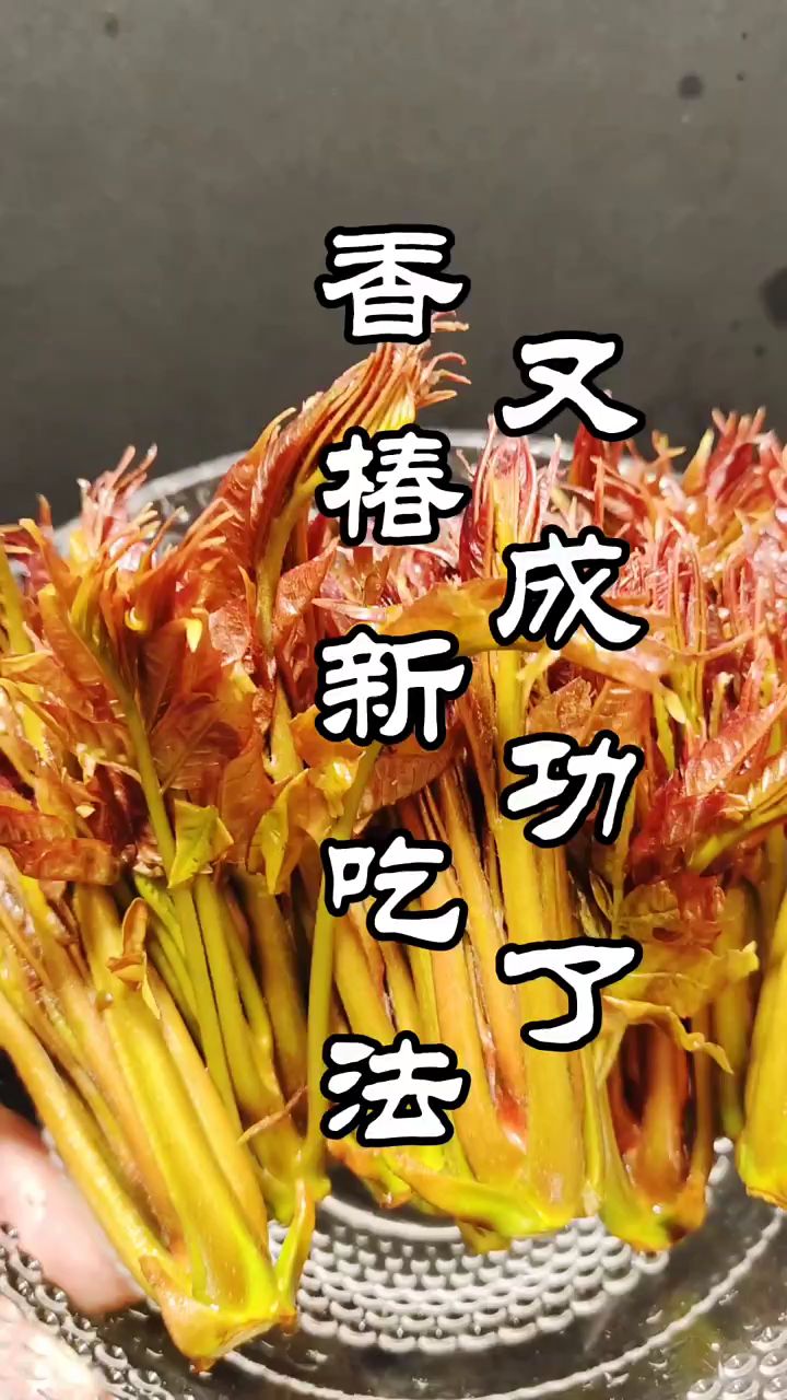 香椿芽的神仙吃法